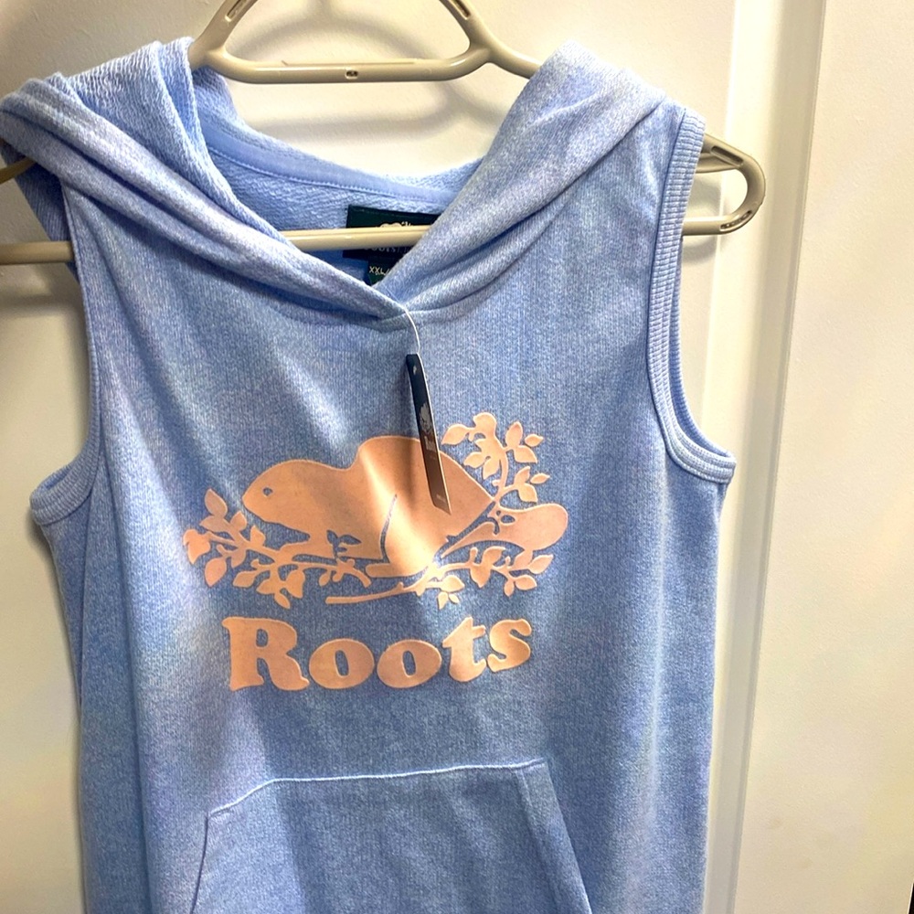 Roots. New w tag hooded dress